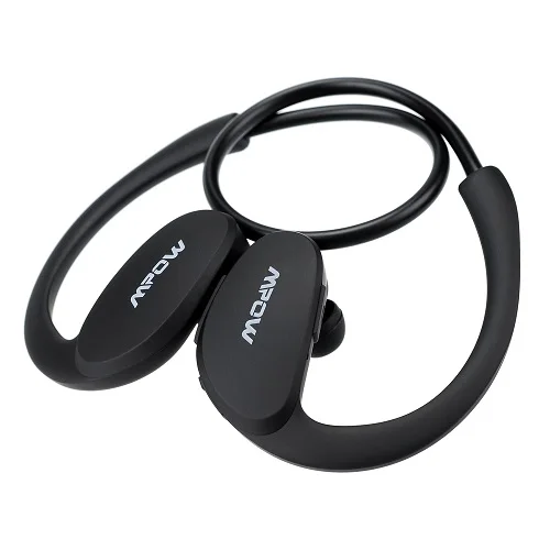 Black Mpow Cheetah оригинальные Bluetooth наушники Беспроводные спортивные наушники водонепроницаемые наушники AptX стерео для IOS Andriod - Цвет: Black