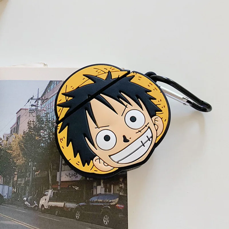 Для AirPods Apple Чехол Аниме one piece Luffy Chopper чехол для наушников s для Airpods 1 2 силиконовый чехол Аксессуары Защитная крышка - Цвет: 15