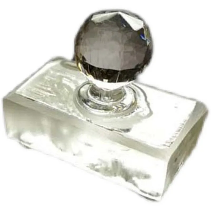 Handmade Resin Soap Stamp Mold, Mini DIY Natural Soap Organic Glass, Acrylic Chapter, 30x30mm