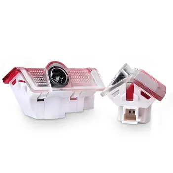 

2X LED Car Door Welcome Logo Projector Light For Mercedes Benz A180 E200 E260 C200 W205 W166 W176 W212 4MATIC A C E M Class AMG