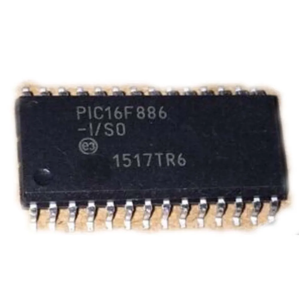 

10pcs/lot New PIC16F886 PIC16F886-I/SO SOP-28 Enhanced Flash-Based 8-Bit CMOS Microcontrollers with nanoWatt Technology ic