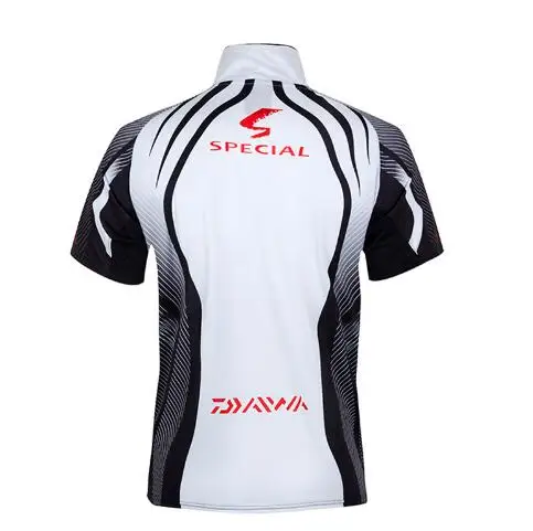Новая брендовая футболка Daiwa для рыбалки уличная спортивная с коротким рукавом