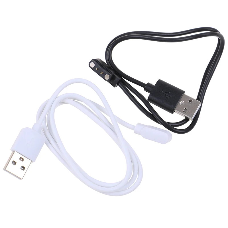 2pin Wristbands Charging Line Smart Watch Magnet Suction Charge Cable 4mm Power Charger Cables Emergency Protection | Электроника