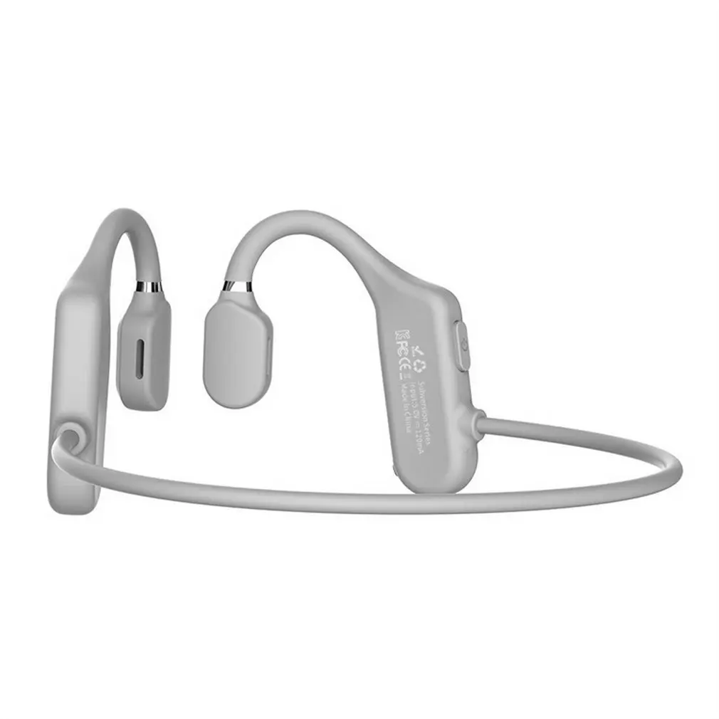 Waterproof Wireless Bone Conduction Headset Wireless Not In Ear Comfortable Ear Hook Wear Double listening sports earphone
