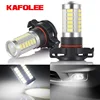 GZKAFOLEE-bombillas LED antiniebla para PS19W, 5201, 5202, 12085, superbrillantes, 12V, 600LM, 6000K, blanco, 3000K, ámbar