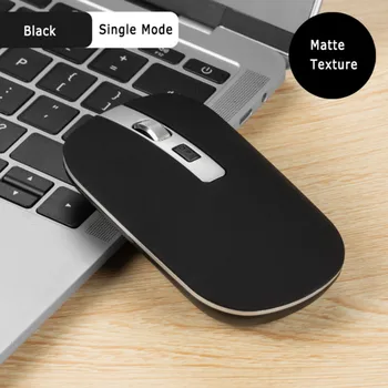 

Wireless Mouse Bluetooth USB 1600 DPI Mouse 2.4Ghz Game Mice Mouses Chargeable Scroll Slim Cordless Optical Mouses For Laptop