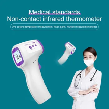 

Non-Contact Digital Infrared Forehead Thermometer Gun 3 In 1 Digital Fever Measuring Thermometer For Home Hospital Office