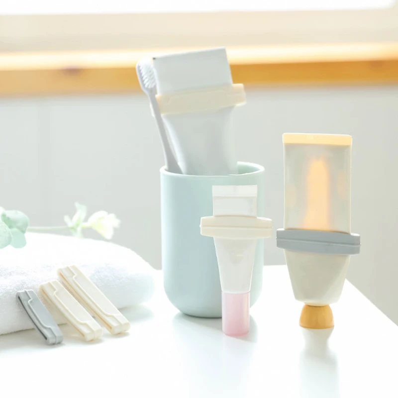 

3pcs/set Manual Toothpaste Squeezer Squeeze Tooth Paste Tube Dispenser Toothpaste Clip Cosmetics Cleanser Extruder