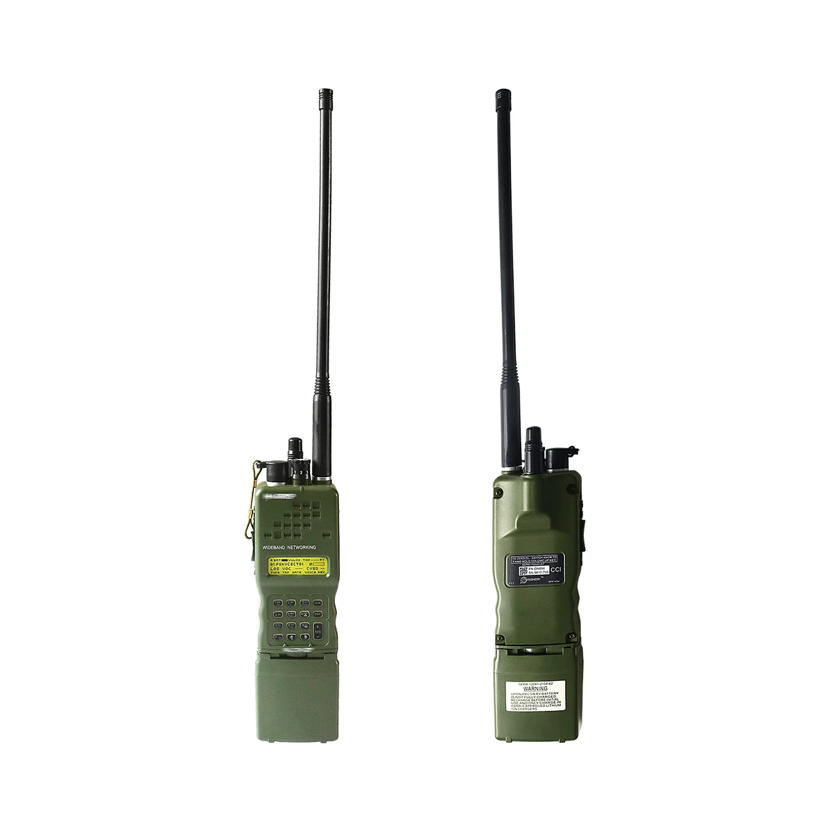 Military Tactical Headset Walkie-Talkie Simulation Model Harris AN / PRC152 152A Virtual Case Dummy Case
