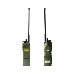 Auriculares tácticos militares, walkie-talkie, modelo de simulación, carcasa Virtual de Harry AN / PRC152 152A