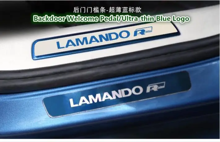 Педаль Добро пожаловать ограничена для Volkswagen Lamando, для 15-19 Lamando декоративные аксессуары из нержавеющей стали