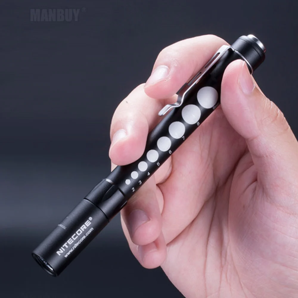 Светодиодный фонарик NITECORE MT06MD 180 лм CRI AAA EDC портативный медицинский с очень