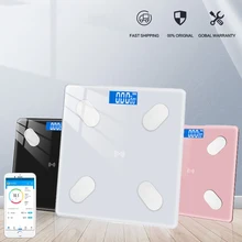 Bluetooth Bathroom Scales BMI Floor Body Scale LED Electronic Scales Smart Weight Scale Balance Body Composition Analyzer