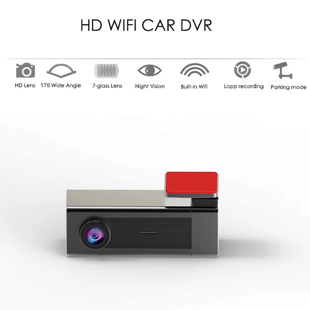 Видеорегистратор автомобильный FHD 1080P Wi-Fi ночное видение | Автомобили и мотоциклы