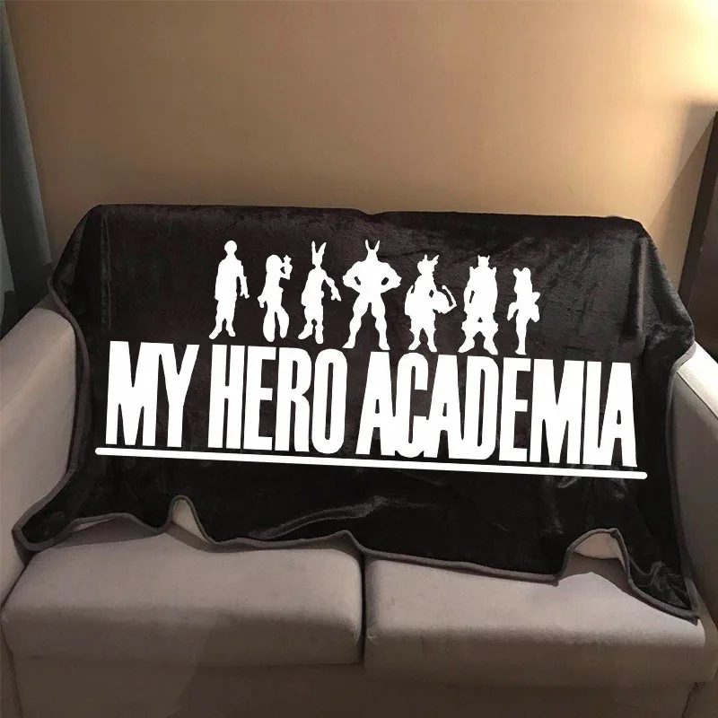 Одеяло My Hero Academy One for All, мягкое, теплое, для путешествий, для сна, для дивана, спальни, для дома, для путешествий, подарок