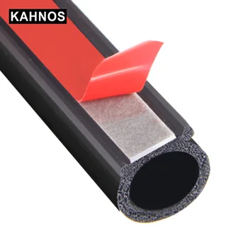 

3/8 Meter Big D Type Car Rubber Door Sealing Strip Universal Noise Insulation High Density Auto Sound Insulation Accessories