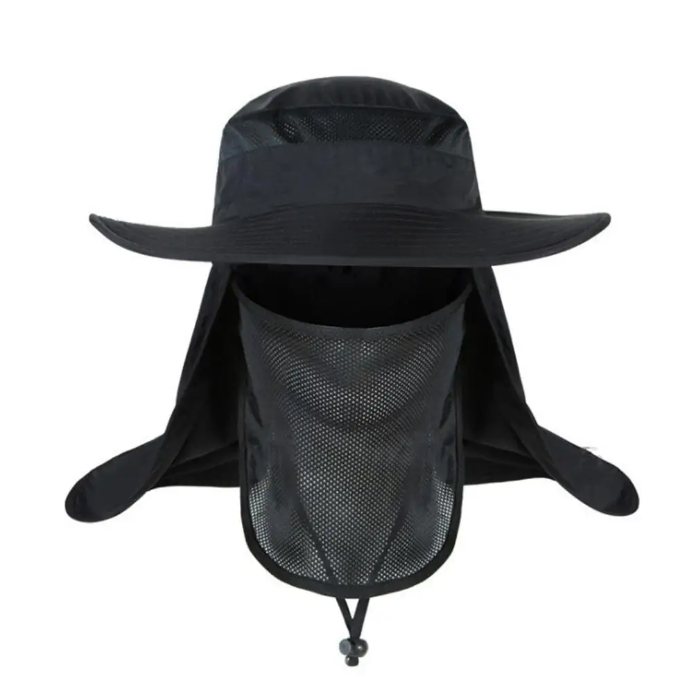 Kuulee Men Hat Summer Spring warp knitting Sunscreen Quick Dry Hat cotton Outdoor Climbing Travel Bicycling Fishing
