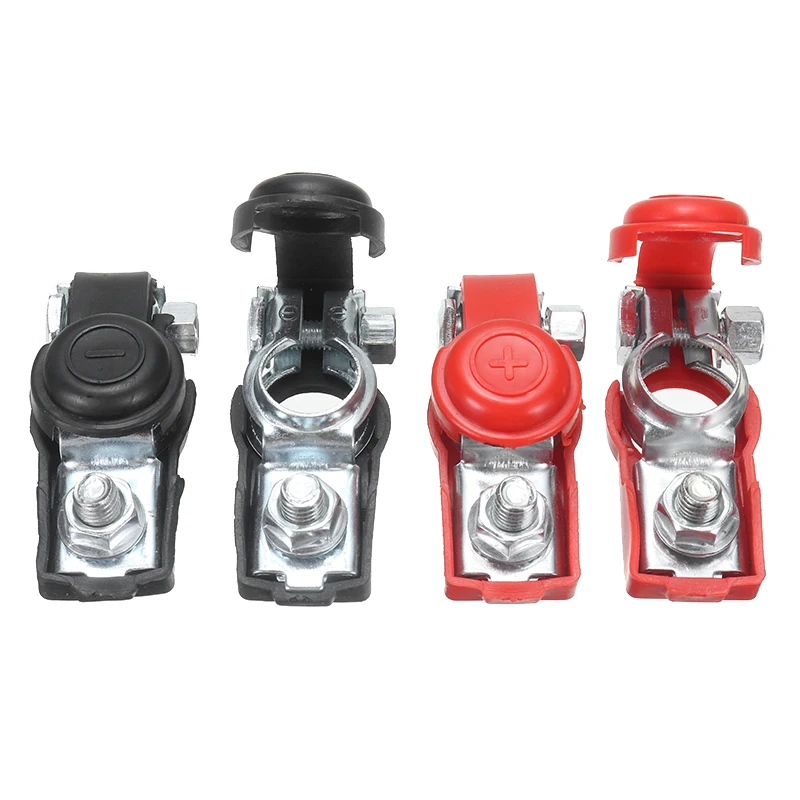 

2 Pair 400A Battery Terminals Connectors Clamps Release Battery Terminals For Caravan Car Van Motorhome