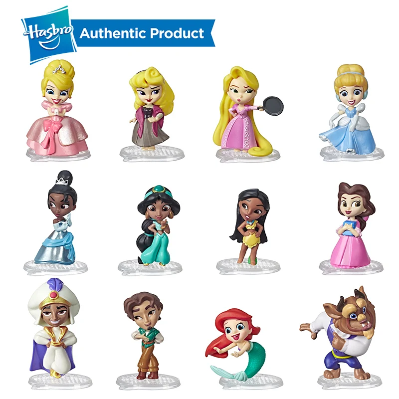 oyente cámara aguja Hasbro-muñecas coleccionables de Disney Princess Comics Minis, 2 pulgadas,  caja ciega sorpresa con personajes de Disney Princess Comic - AliExpress