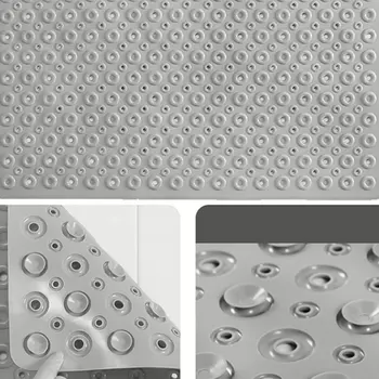 

Anti Mould Suction Cups Bathroom Accessory Home Bathtub Pad PVC Toilet Hotel Foot Massage Drain Holes Non Slip Floor Bath Mat