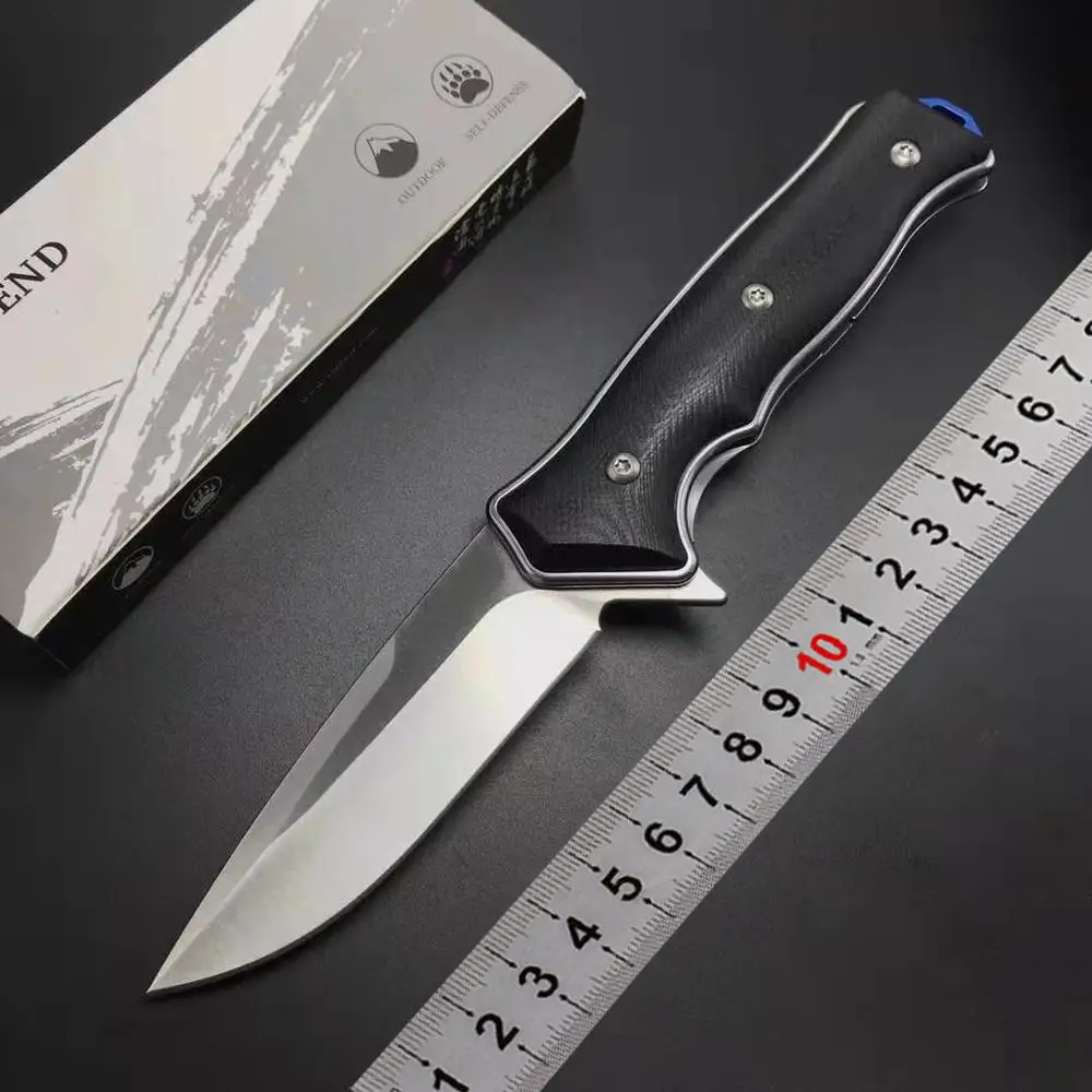 2019 Новое поступление CR230 D2 лезвие G10 + стальная ручка Флиппер складной нож для