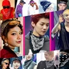 24/pcs Assorted Bandanas 100% Cotton Hip Hop Double Sided Print Paisley Cowboy Bandana Party Square Scarf Headband Handkerchiefs 5