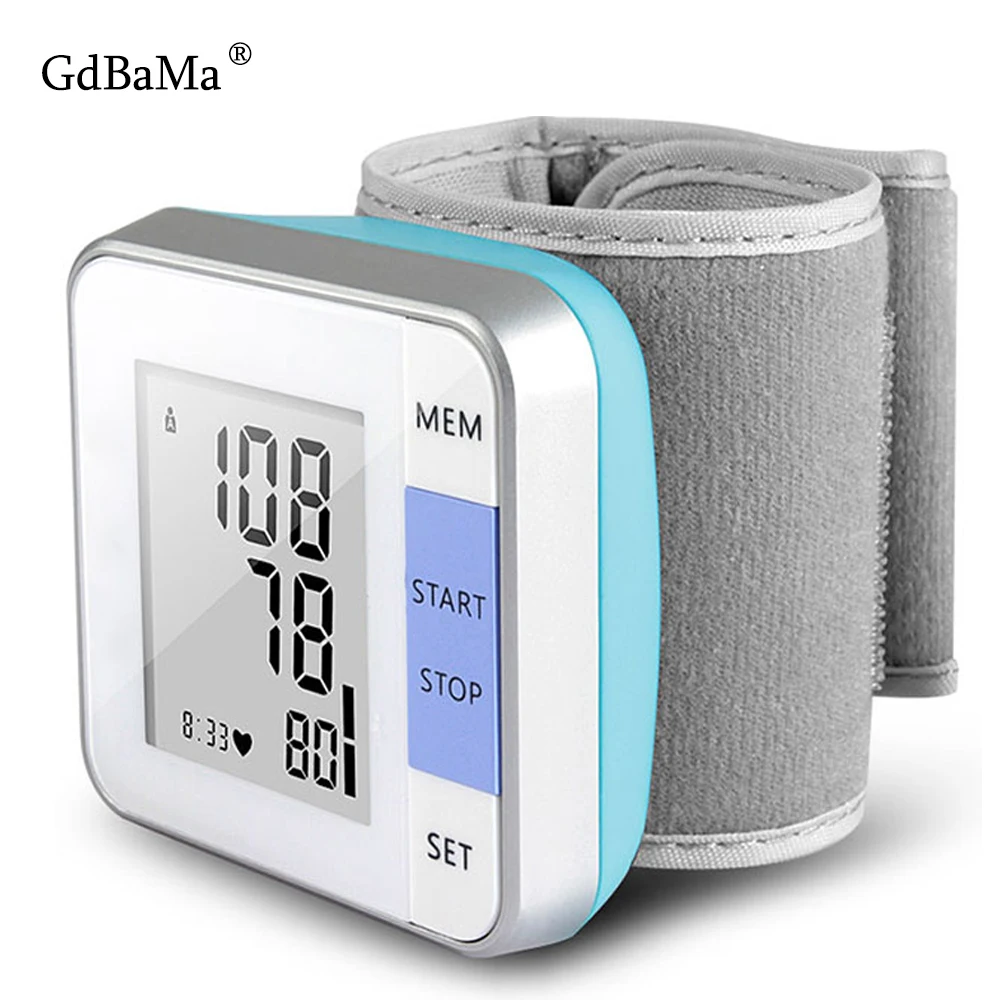 

1 PCS Heart Beat Test Smart Heart Rate Monitor Smart Digital Display Bracelet Healyh Care Wrist Blood Pressure Monitor for Wrist