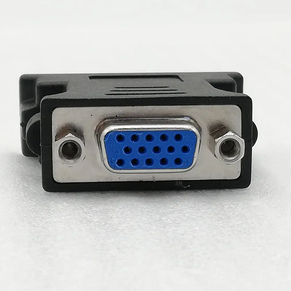 От 1 до 1 DMS-59 DMS59 59Pin DVI штекер до 1 порт VGA Женский видео Y сплиттер короткий кабель 1 шт. до 1 монитор