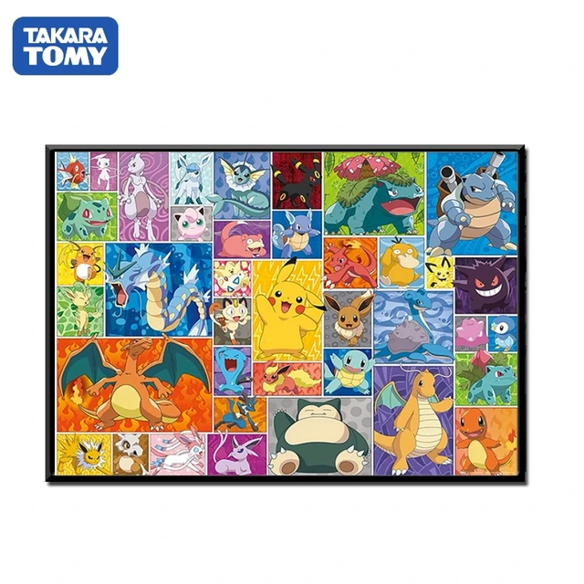 Pokémon Eevee Evolutions Frames 100 Piece Jigsaw Puzzle