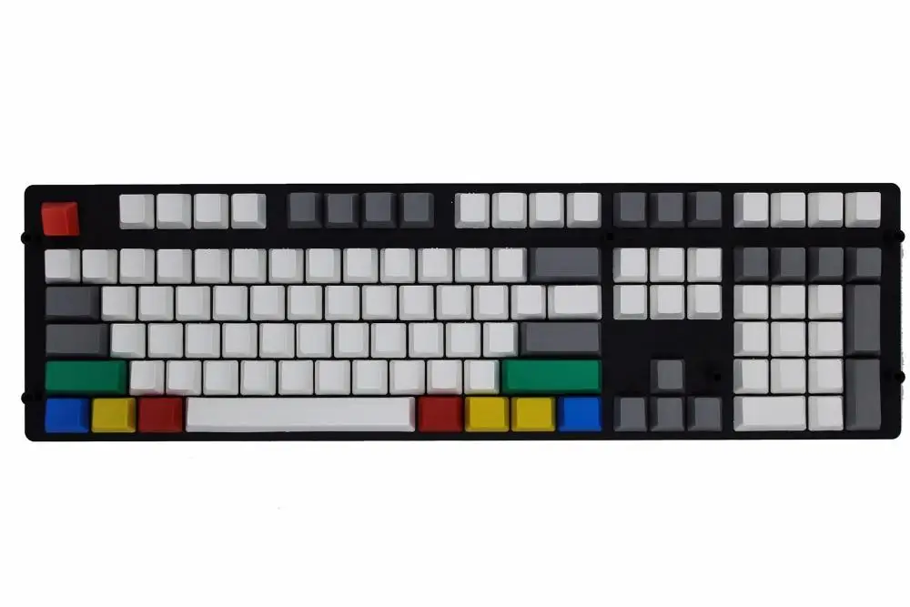 9 клавиш RGBY цветная клавиатура Cherry MX переключатели клавиши колпачки для