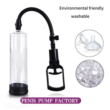Enlarge Penis Pump Penis Enlargement Vacuum Pump device Penis Trainer Cock Pro Extender Male Massager