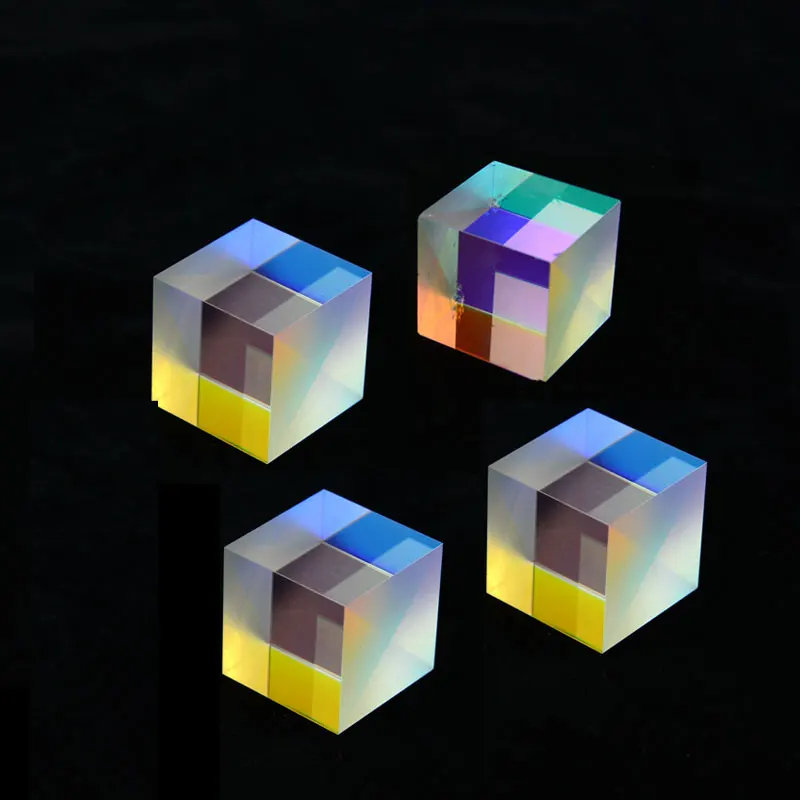Optique Verre X-cube Dichroïque Prisme RGB Combiner Splitter Science JouetsT.FR 