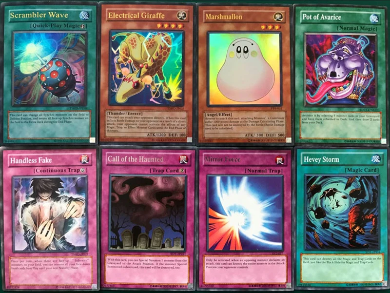 Карта юги Муто YU GI OH Дуэль монстров на английском языке полная серия