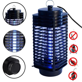 

Electric Mosquito Killer Trap Moth Led Lamp Photocatalysis Bug Insect Light Black Killing Pest Zapper Anti Mosquito EU US Plug