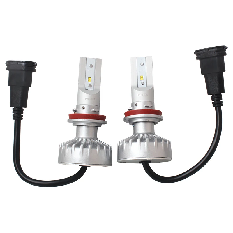 Philips LED H4 H7 H8 H11 H16 9003 Ultinon 6000K холодный синий белый свет + 160% ярче Автомобильная фара
