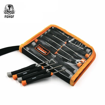 

FGHGF 12pcs Screwdriver Mobile Phone Clock Set PC Tablet Disassemble Repair Kit Phillips Pentalobe Torx Screw Drivers Manual