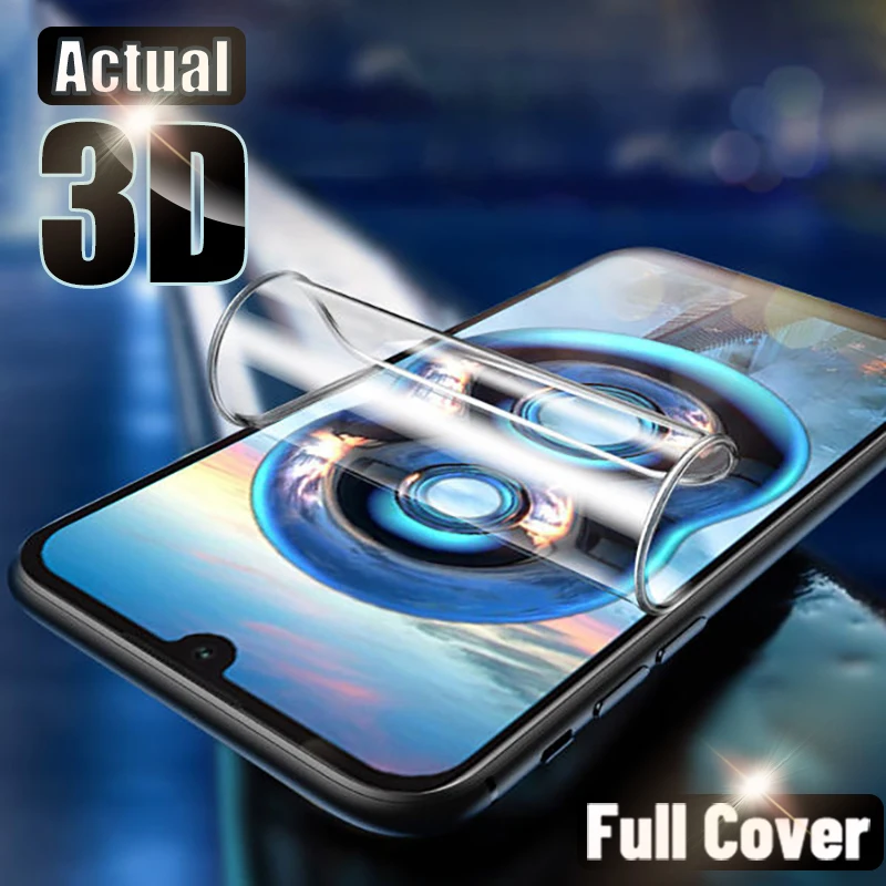 Гидрогелевая 3d-пленка с полным покрытием экрана для Huawei P40 Pro Plus P30 Lite Mate 30 20 P Smart Z