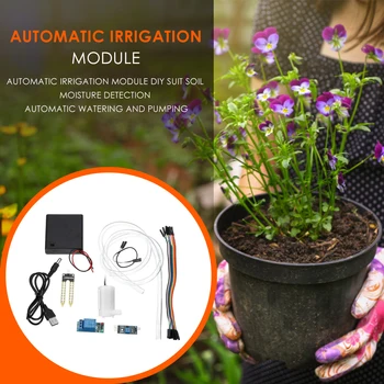 

Practical Automatic Watering Water Pump Irrigation Module Multi-functional Durable DIY Watering Set Soil Moisture Detections