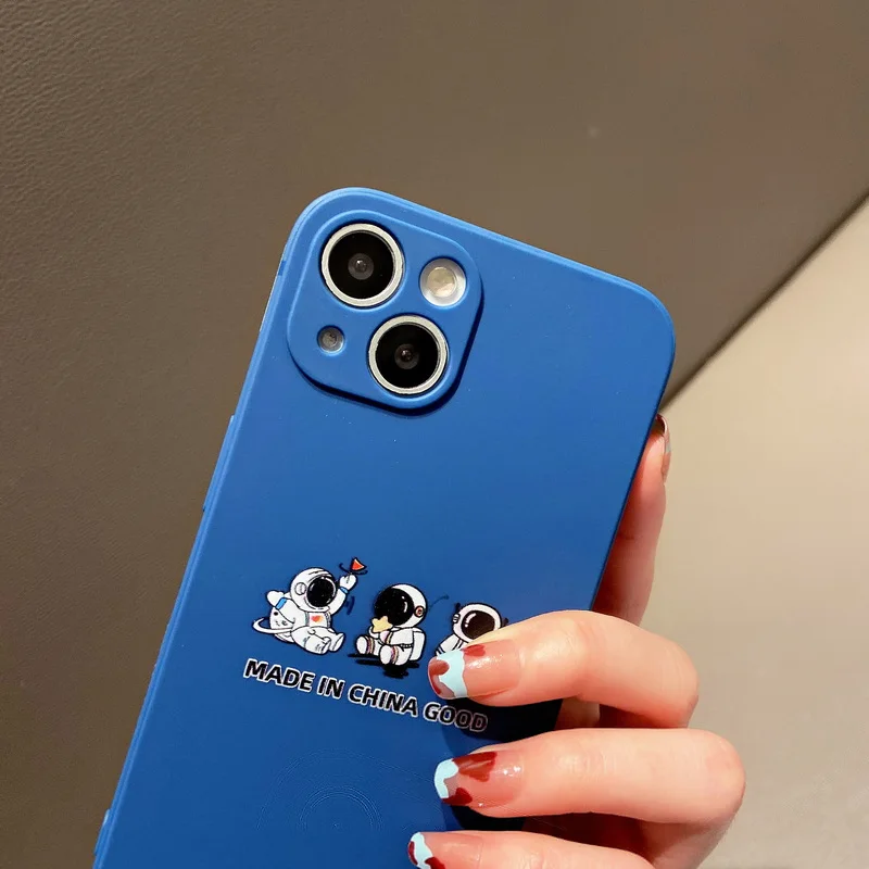 Cartoon Silicone Phone Case For iPhone 13 12 11 Pro Max X XS XR 7 8 Plus 11 12 2