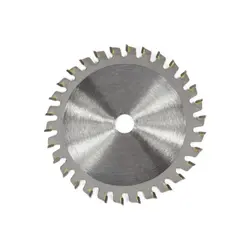 Lame de scie circulaire TCT, 30 dents, disques de roue, alliage, multifonctionnelle, pour le travail du bois et du métal, 85x10mm 