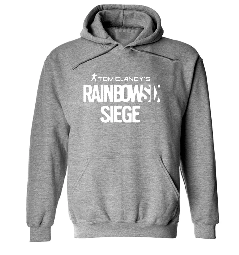 Rainbow six siege толстовка мужская осень зима harajuku толстовка флисовая Толстовка спортивный костюм в стиле хип-хоп Новая мода мужские толстовки с капюшоном