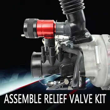 

Adjustable Circulation Exhaust Valve Bottomless Pressure Relief Valve Kit Recirculating Blow Off Valve