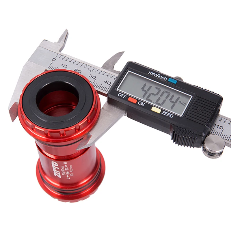 1pc ZTTO BB30sh BB30 Bicycle Screw In Bottom Bracket MTB Bike 24mm Diameter Crankset High Strength Alloy