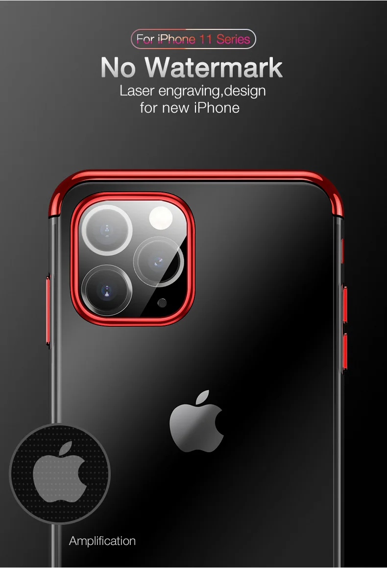 plating TPU phone case for iPhone 11 pro max (3)