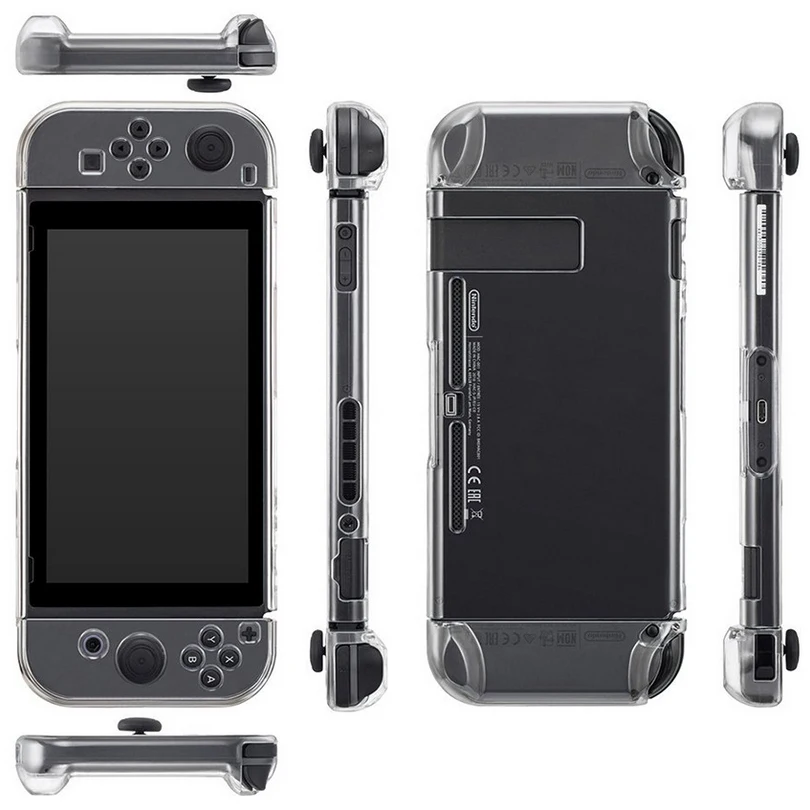 5 в 1 сумка для хранения игровой консоли для nyd Switch NS чехол для nintendo Switch+ жесткий корпус+ пленка из закаленного стекла+ 2 крышки для захвата