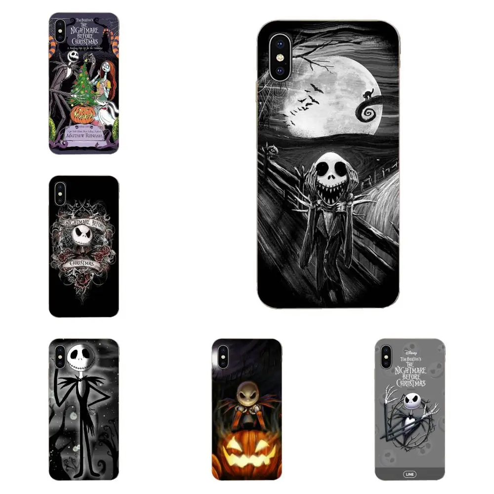 Nightmare Tim Burton Halloween Jack For Xiaomi Mi3 Mi4 Mi4C Mi4i Mi5 Mi 5S 5X 6 6X 8 SE Pro Lite A1 Max Mix 2 Note 3 4 | Мобильные