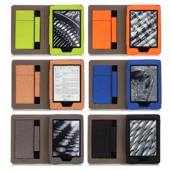 

Universal Protective Case E-book Cover Magnetic Solid Color Smart Case Protector for Kindle Paperwhite 1 2 3 4 Accessories 83XB