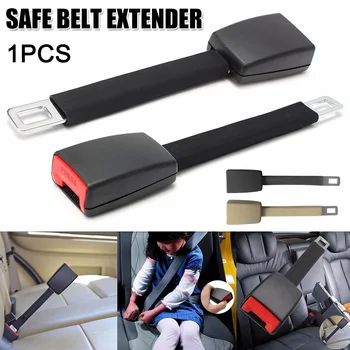 

Seat Belt Extender Rigid 10 Inch Length Seat Belt Extender Metal Tongue Buckle up and Protect Your Family NJ88