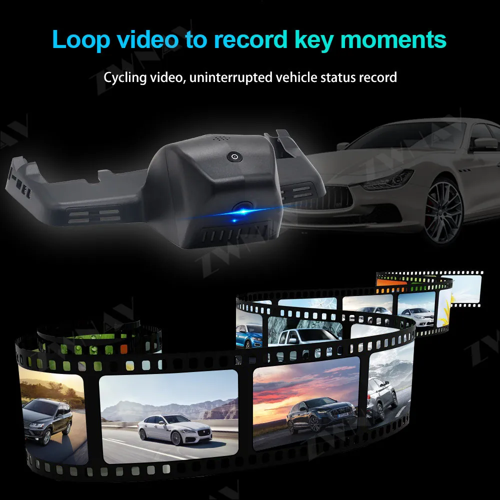 Скрытый HD рекордер для вождения предназначенный BMW X5 2019 H DVR Dash cam автомобильная