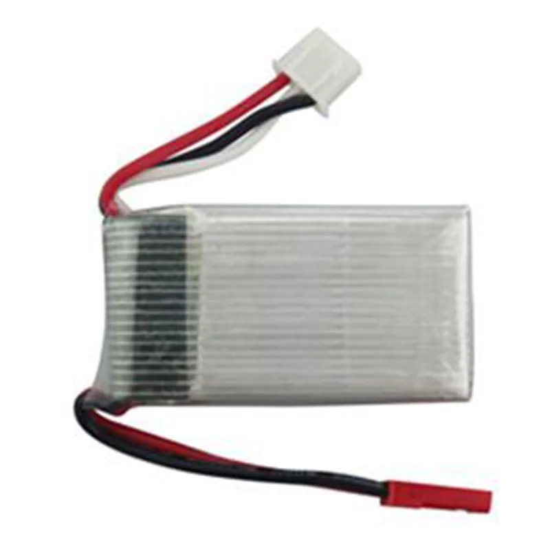 RISE-2Pcs 7,4 V 350Mah литиевая батарея с 2 в 1 зарядным устройством для Mjx X401H X402 Квадрокоптер аксессуары Пульт дистанционного управления игрушки